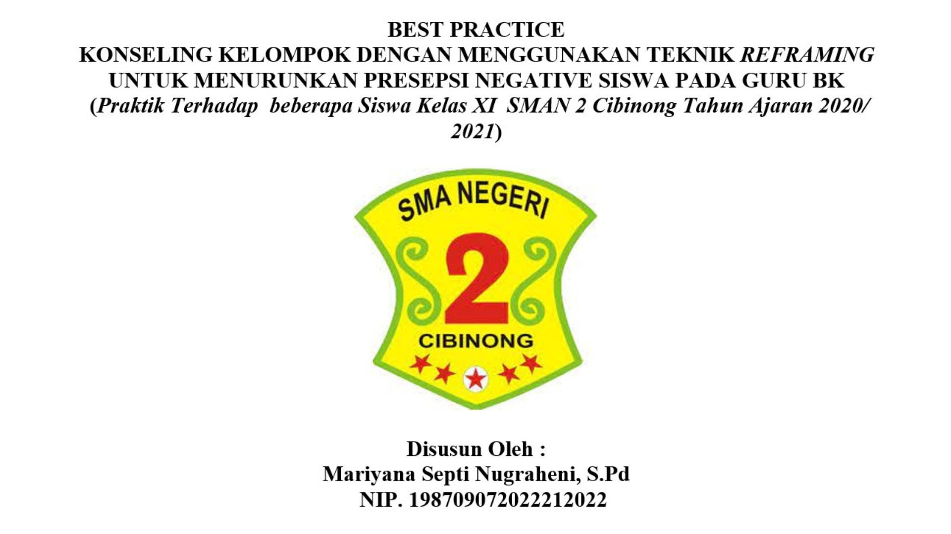 SMA N 2 Cibinong